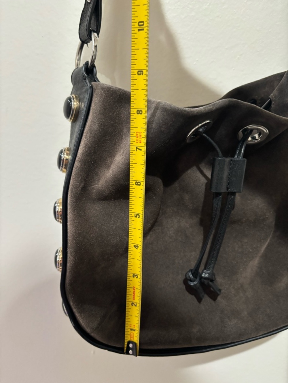 Drawstring Shoulder Bag - Picture 5 of 8